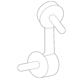 Rear stabilizer link left Toyota Sequoia 08-16
