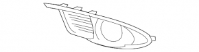 Right front bumper grille for Toyota Avalon 11-12 under fog lights