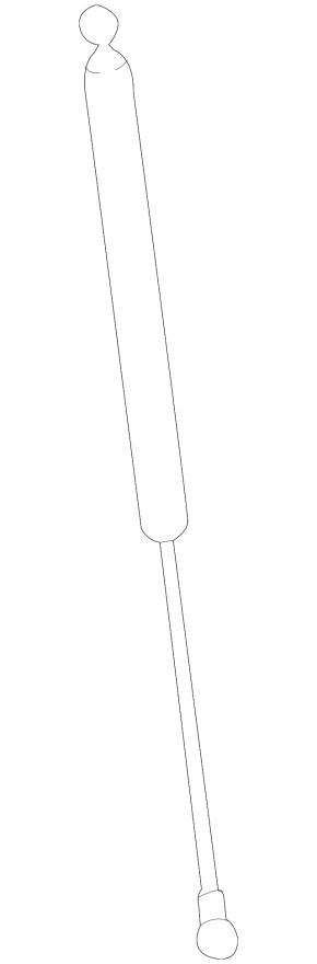 Bonnet shock absorber left Lexus GX470 03-09