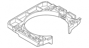 Foam plastic for the Audi Q3 83A 19-25 tool