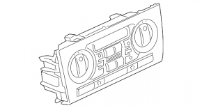 Climate control Audi Q3 8U 15-18 auto, dual zone
