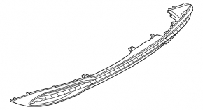 Rear bumper lip Audi A5 F5 20- type 1 premium, prestige