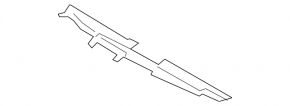 Upper radiator duct Porsche Cayenne 24-26 3.0T, 4.0T, E-Hybrid