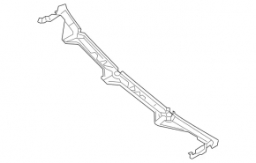 Mercedes C-class W205 15-18 windshield washer nozzle chain mount breakage