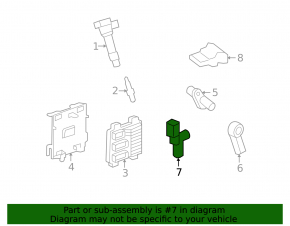 Camshaft Sensor Cadillac CTS 14-19 3.6 LFX