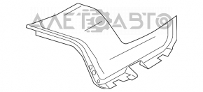 Mercedes W211 black trunk lid trim