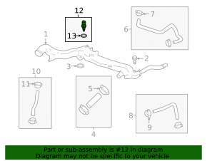 Subaru Forester 19-24 Coolant Temperature Sensor