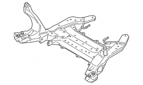 Subframe front Mini Cooper F56 3d 14-