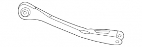Lower rear left longitudinal control arm BMW X3 G45 25-26