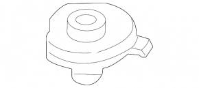 Rear subframe support washer left BMW 5 F10 11-16