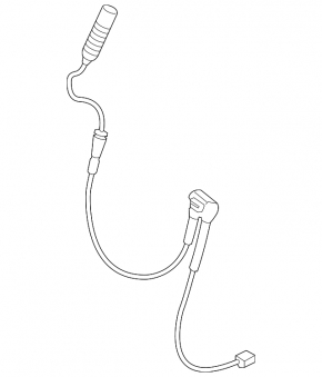 Front left brake pad wear sensor for BMW 2 F44 20-24