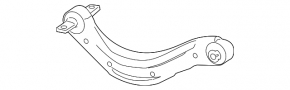 Upper control arm rear right Acura ILX 13-22
