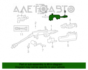 Steering column switch right Chrysler 200 11-14