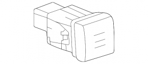 Toyota Venza 21- Stabilization Disabling Button