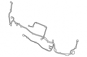 Hyundai Tucson 22-24 front bumper wiring harness for blinds