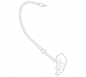 Mercedes W213 E 17-23 Trunk Lid Lock with Cable