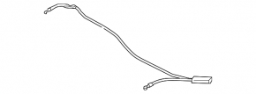 Mercedes AMG GT-class X290 19-25 hood release cable