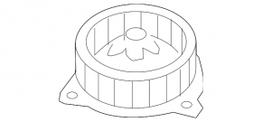 Battery Cooling Fan Left Ford Fusion mk5 13-20 Plug-in