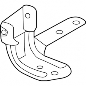 Front right body tilt sensor Lincoln Nautilus 19-23 with rod, with bracket
