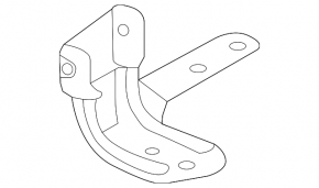Front right body tilt sensor Lincoln Nautilus 19-23 with rod, with bracket