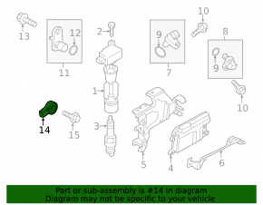 Mazda CX-5 Knock Sensor 19-24