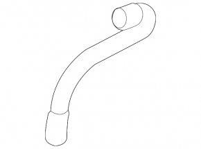 Upper Coolant Hose Infiniti Q50 16-24 3.0T