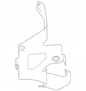 Bracket of the ECU unit of the engine computer Subaru Forester 17-18 SJ 2.5