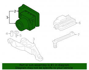 ABS ABS Mini Cooper F56 3d 14-24