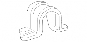 Front stabilizer mounting bracket left Toyota Rav4 19-