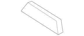 Right curtain mounting hook for Audi Q7 16-26 black