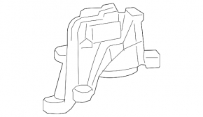 Acura RDX 13-18 Upper Automatic Transmission Cushion