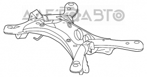 Rear subframe for Toyota Highlander 14-19