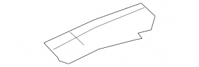 Lexus UX200 UX250h 19-25 Left Fender Apron Outer Panel