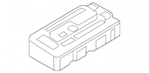 BMW 335i e92 12-13 underhood fuse box