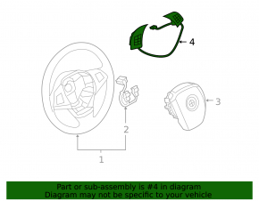 Steering wheel controls BMW X5 E70 11-13