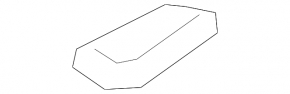 Trunk lid bumper Toyota Camry v70 18-24