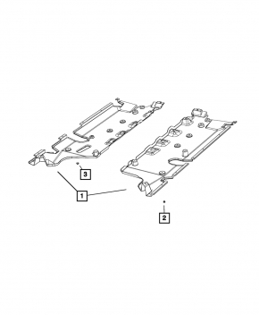 Bottom protection left Fiat 500L 14-19