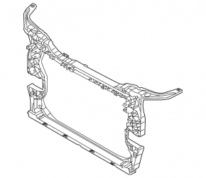 TV panel radiator Audi Q5 80A 18-