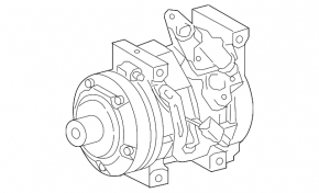 Toyota Tundra 18-21 4.6, 5.7 Air Conditioning Compressor