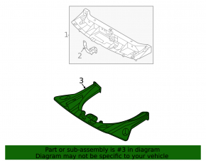 Lower front bumper bracket for Porsche Taycan 20-26