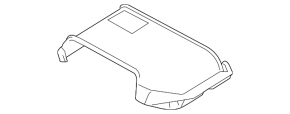 Toyota Prius V 12-17 inverter overlay
