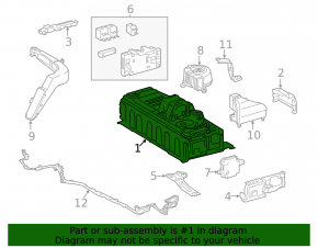 Toyota Avalon 13-18 95kV Battery Assembly