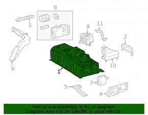 Toyota Avalon 13-18 95kV Battery Assembly
