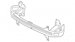 Front Bumper Reinforcement Ford Ecosport 18-22 USA