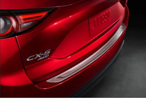 Mazda CX-5 rear bumper trim 17- chrome