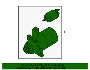 Starter VW Atlas 18-23 3.6