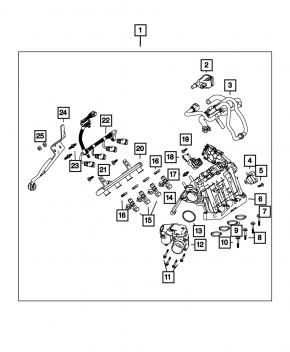 Door Stop Rear Right Dodge Grand Caravan 11-20