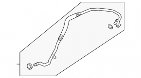 Chevrolet Volt 11-15 Oil Cooler Outlet Pipe