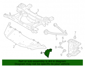 Emergency lever front left BMW i3 14-18