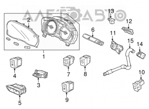 Acura TLX 15- Start-Stop Button